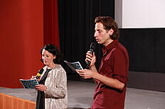 Alexandra Valent, Christoph Rainer (Moderation)