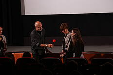 Sebastian Meise, Olga Kosanović, Anna Wagnleiter (Nightline-Jury)