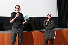 Christoph Rainer, Alexandra Valent (Moderation)
