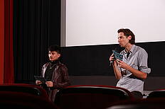 Brandon Viardo, Christoph Rainer (Moderation)
